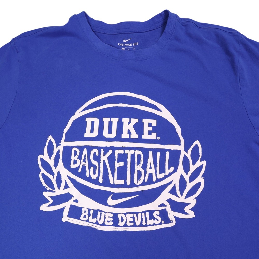 Nike Duke Basketball Blue Devils Dri-FIT T-Shirt Mens XL‎